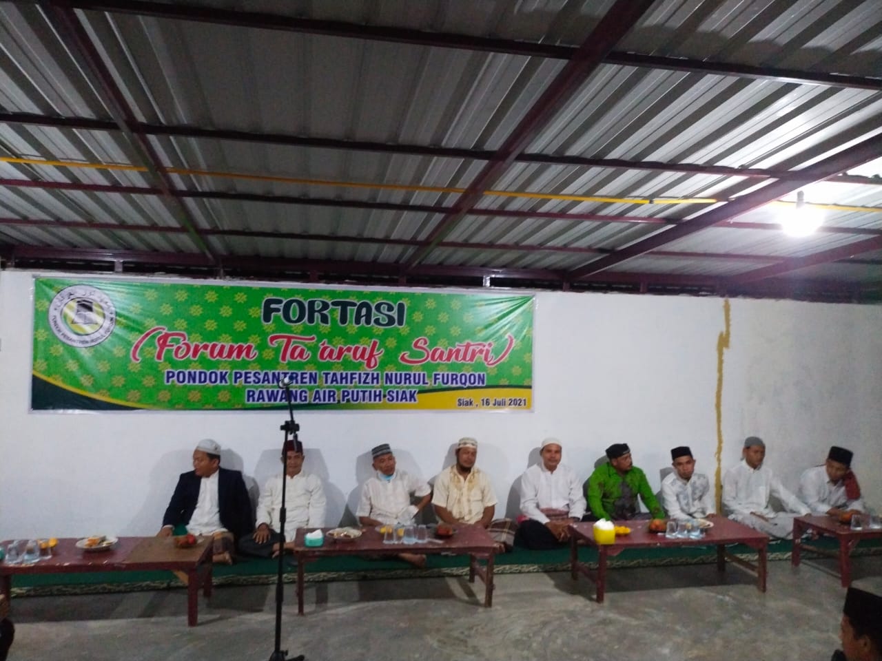 Fortasi 2021 Forum Taaruf Santri di Pondok Pesantren Tahfizh Nurul Furqon Siak